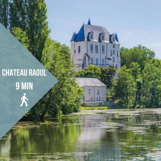 Le Bertrand • Le Raffinement En Coeur De Ville Châteauroux Εξωτερικό φωτογραφία