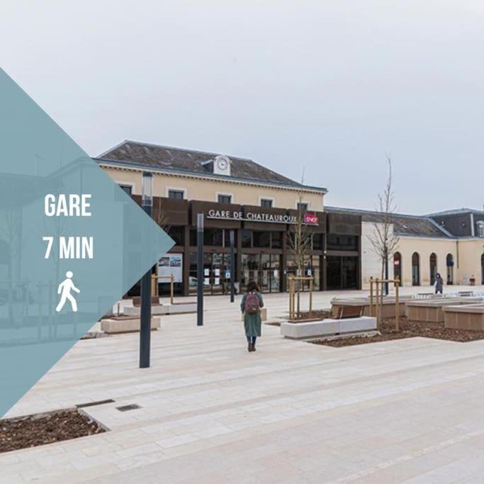 Le Bertrand • Le Raffinement En Coeur De Ville Châteauroux Εξωτερικό φωτογραφία