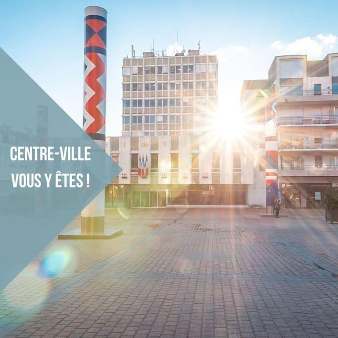 Le Bertrand • Le Raffinement En Coeur De Ville Châteauroux Εξωτερικό φωτογραφία